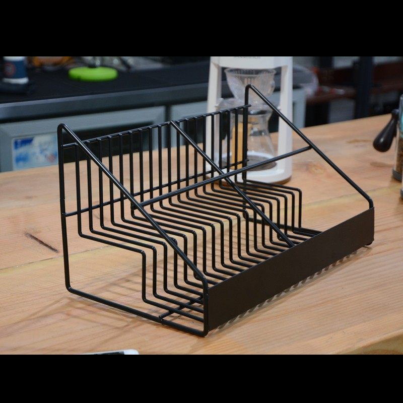 玻璃糖压瓶收纳架n 莫林糖浆架果露架 多功能咖啡店展示架