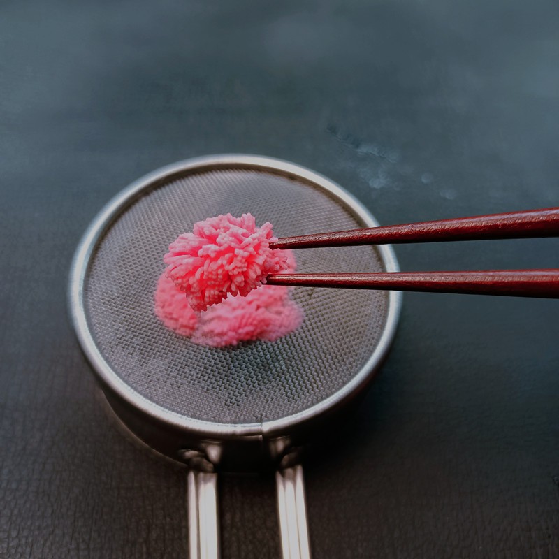现货和果子细工筷子和菓子金团筷子细工尖头W筷职人筷练切