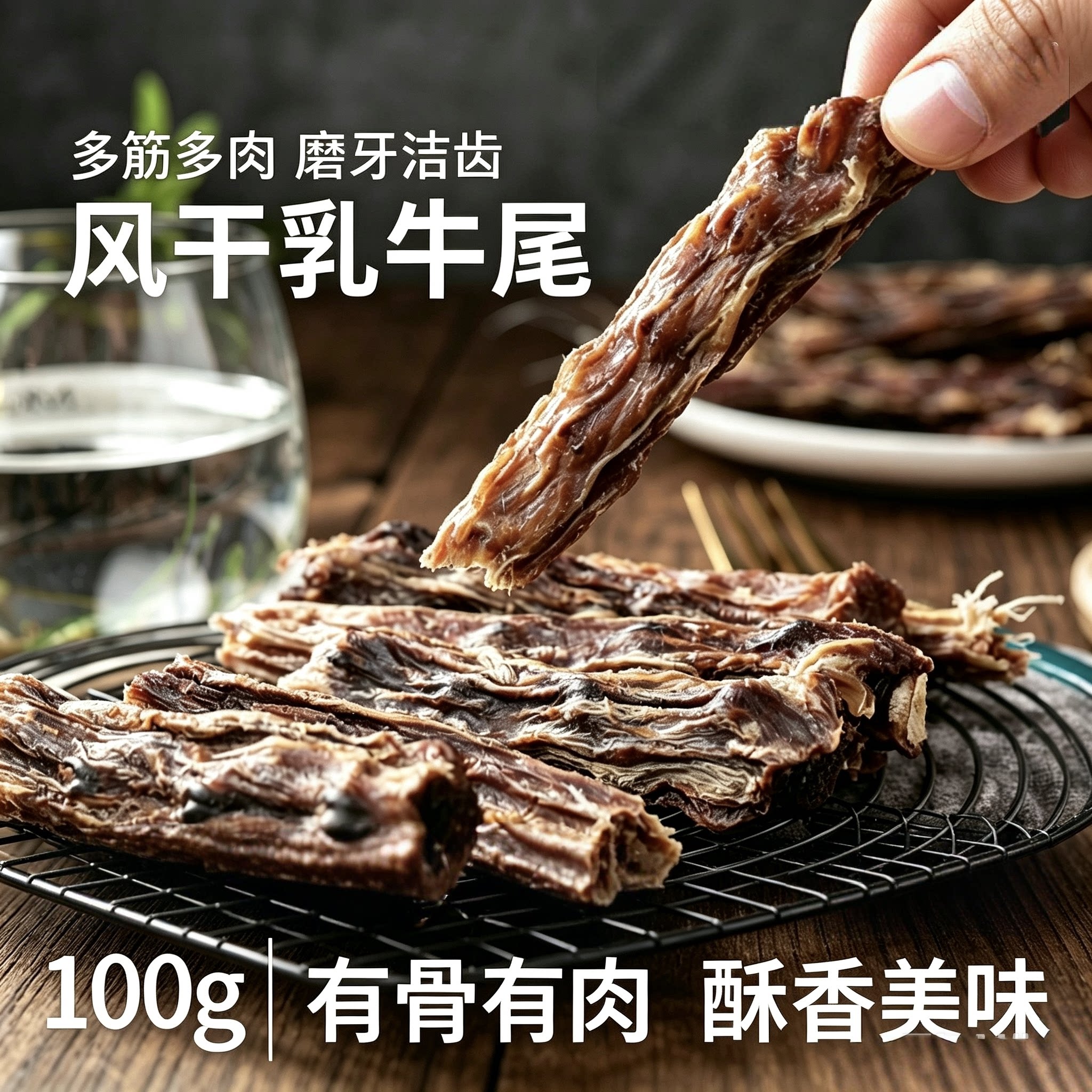 牛尾骨磨牙牛宠物风干狗狗狗狗