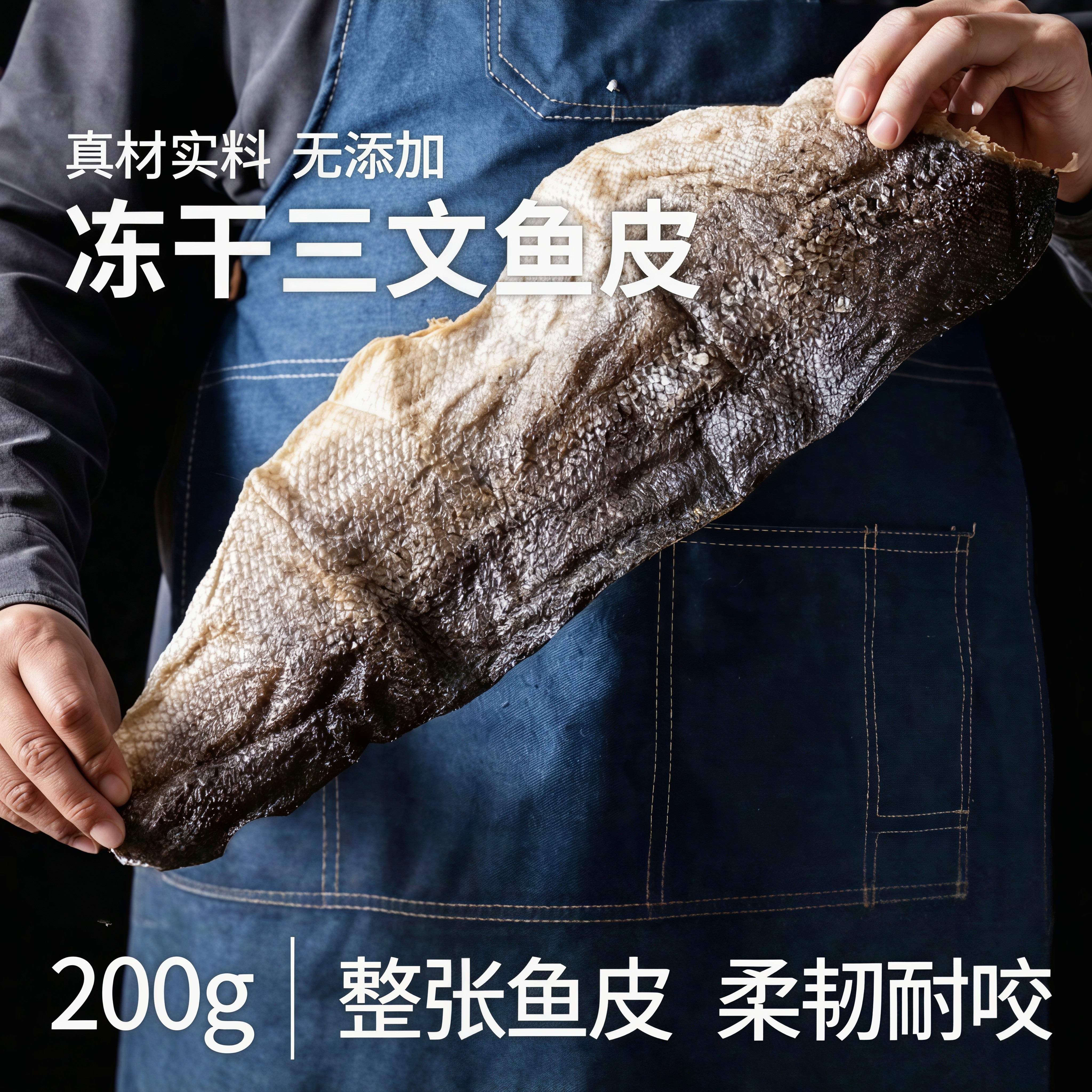 比熊泰迪三文鱼零食磨牙皮干狗狗
