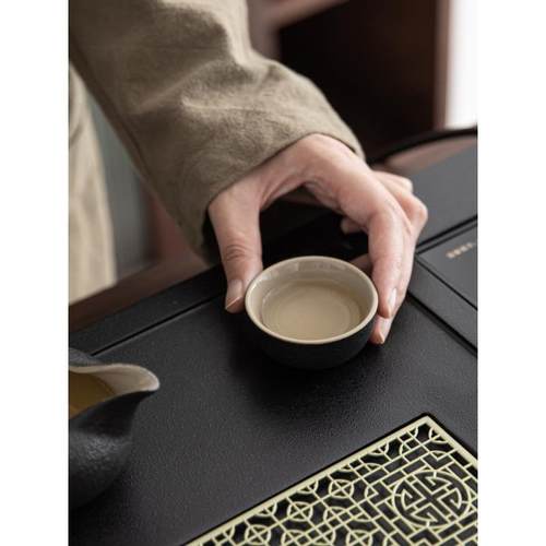 茶具AL102106套装全自动一体用茶小台整套家小一型茶盘烧水壶简约