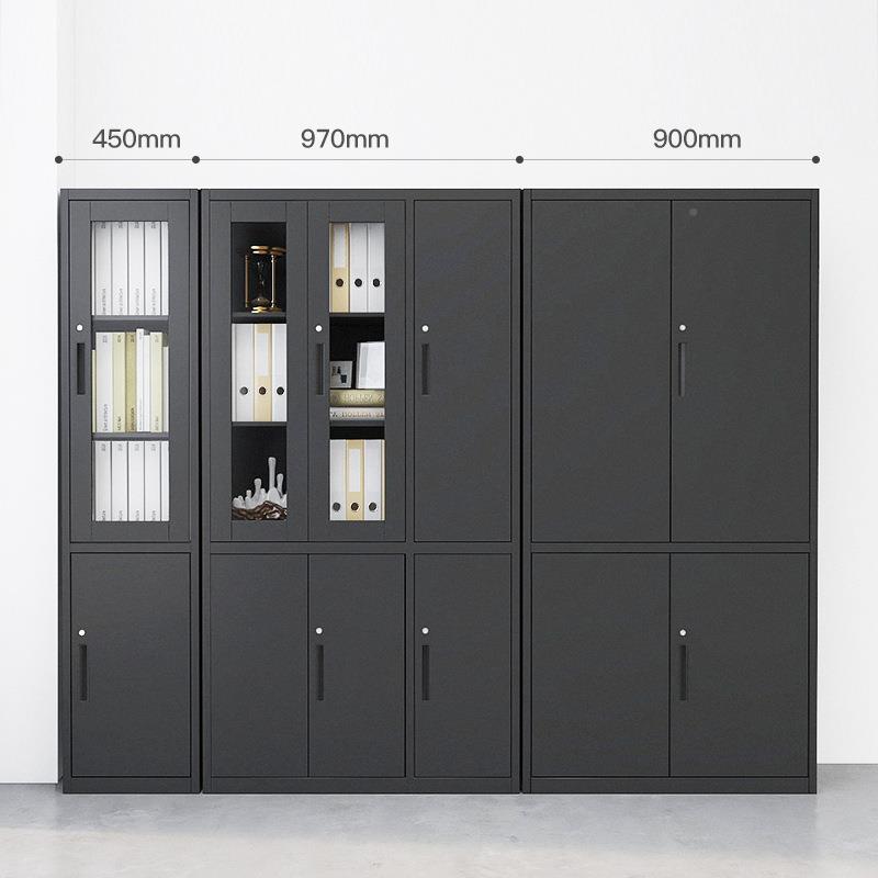 来福士办公件柜资铁皮柜料档案玻璃收纳柜柜RDY财文务凭证柜带锁