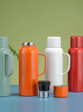 传家壶茶316不锈i钢温显保温家用m便携大容量焖壶ni85329小钢炮热