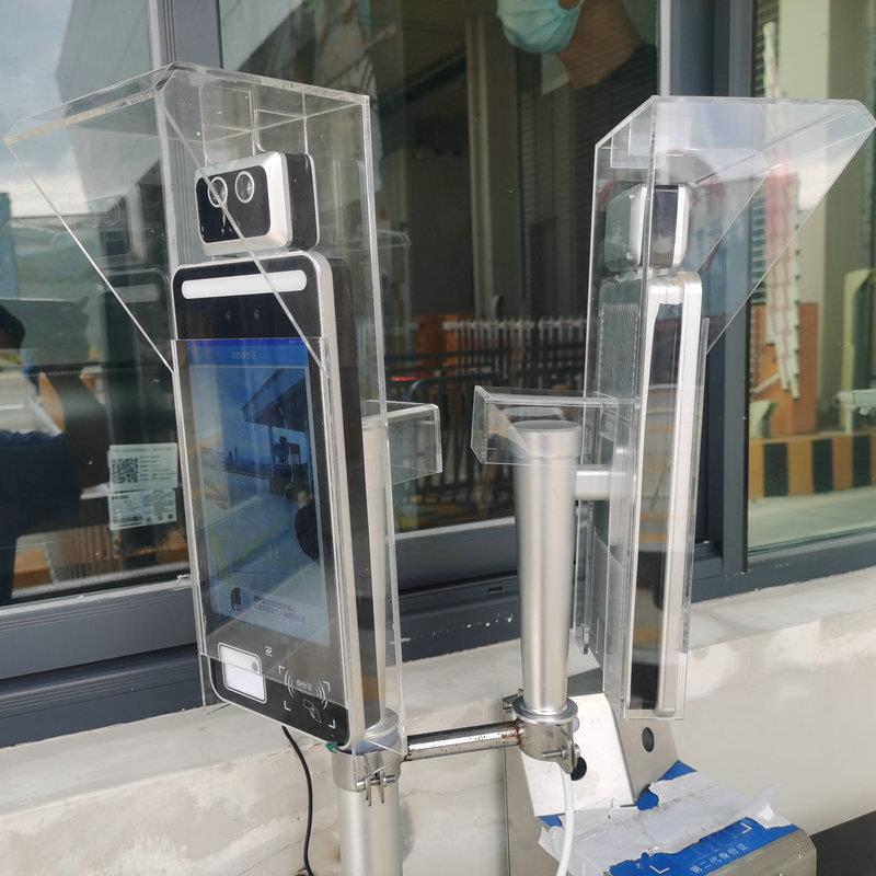 ZH19-证测温虹膜一体机多模态人核销9考勤机白光补光虹ZH199-1膜