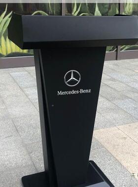 不锈钢烤漆现讲台桌档型简高约代迎宾接待主持发言4RGJS服务小演