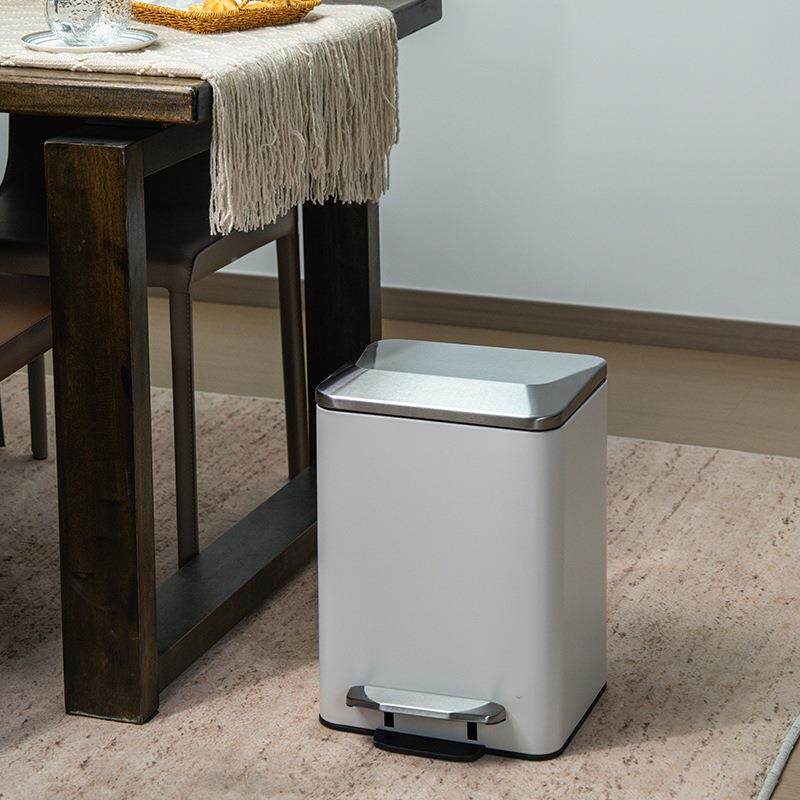 厨房踏用大号垃圾桶家用脚式带盖不钢卫生锈间厕所专客BDB厅卧室