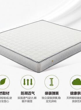 1.8双CZQ人席梦思床垫1c.5米床椰棕床22cmm厚度垫10m