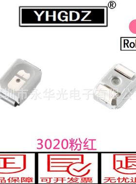 3020贴片极灯珠LED光正白色发光二管管灯珠30发20白灯XKX白光