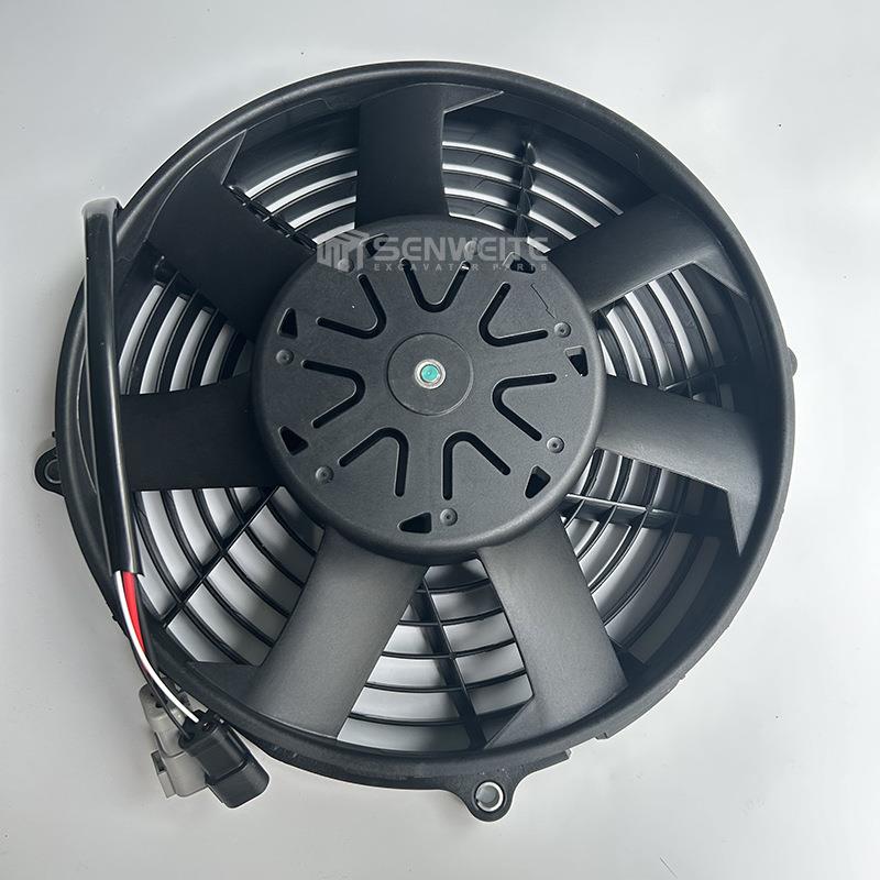 挖掘机配件510-809卡特320G子C子CZA扇323电GC吸5风风扇散热器电