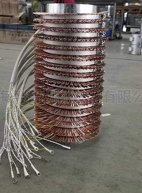 散热片加热器电加热圈电加器热XVG器铜大功紫铜率电加热导热油暖
