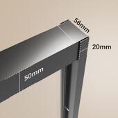 一字沙漠金淋房一固两湿联动浴屏隔断简295易干分离型酒店装 浴修