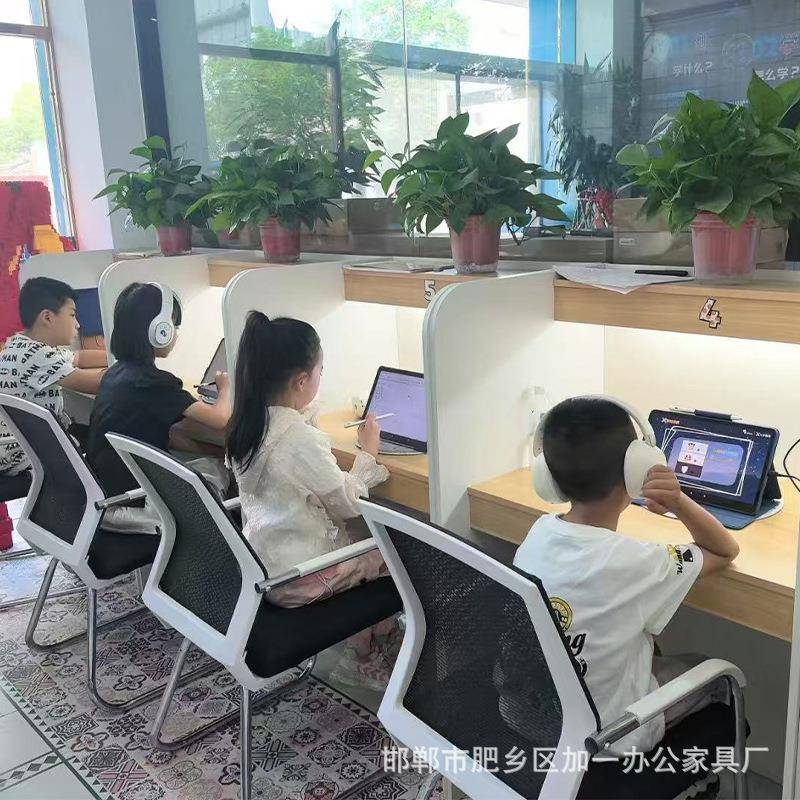 2025浸自习学桌式一对一辅导办公共享自习沉20250103室习桌封闭式