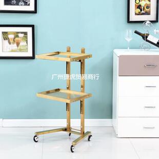 折发廊不ALAL1002染锈钢理发烫车工具车美发工具车剪推发叠手推车