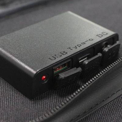 60W单晶硅太阳能折叠充电板便携包手机电源光伏快充户外20V