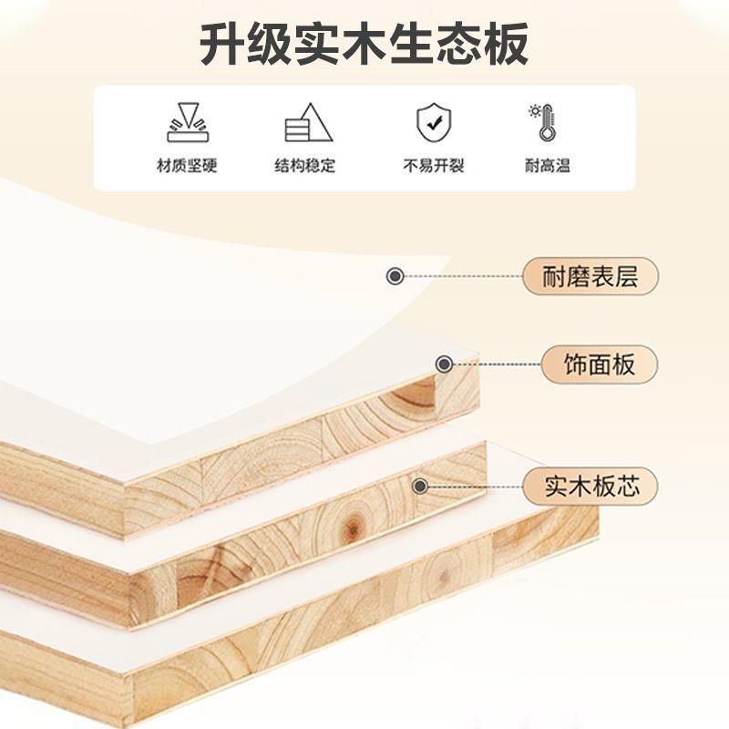 实木岩沙发边几桌茶简约现代板茶用台多功1能储物移动茶水柜家客