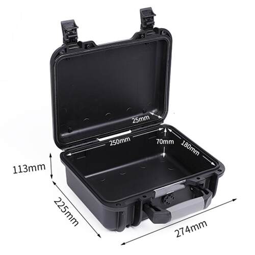 鼎阳箱D734212防水防潮车载工8具箱收纳号仪器设小备手提安全防护