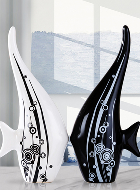 软装摆件艺术创意家居现代简x约陶瓷玄关客厅电视柜酒柜工艺装饰