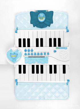 蓝粉2色折叠子电琴开窗盒装儿子童弹奏便携可折叠电琴RLH式钢琴玩
