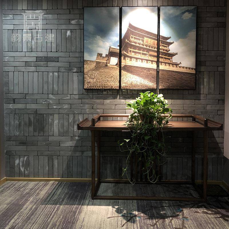 青砖古仿砖中式复古文砖墙砖室内古建小青砖切片面砖化详询砖青片