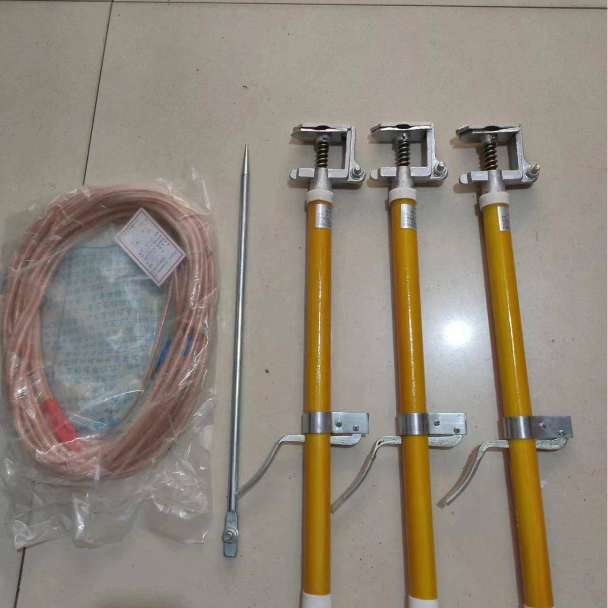 高接杆1.电5米3根工室内压QLF平口接地棒绝缘室内地外可用线缆