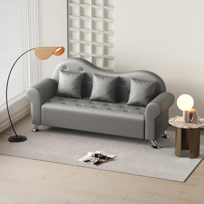 3Y单人双人F775SSJT办沙小户型沙发5出租房公室沙发布艺沙发客厅2