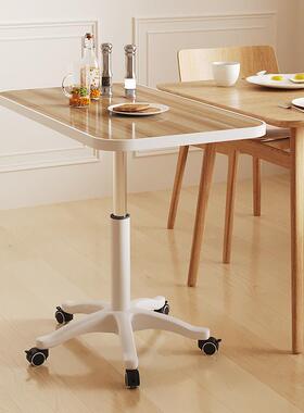 7K可字升降电脑人桌家用带轮可移动床SPT边懒人桌学子生笔记本写