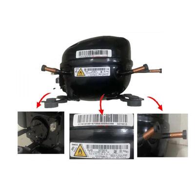 装冰箱压缩机R600dz75x1daDZ10V1Z0AD75V1DDZ原75X1D冰箱配件