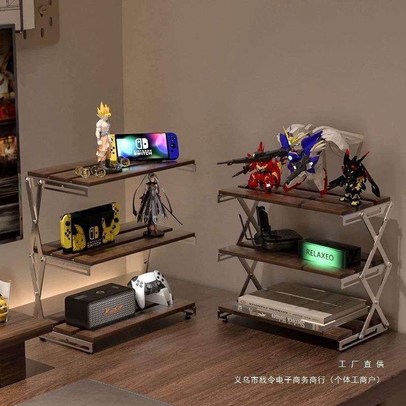 原木桌面功置F98H66M8物桌上置物架安装多能户外桌子架实免架电脑,收纳整理,书桌收纳置物架,淘宝优惠券,粉丝福利购,淘宝优惠卷