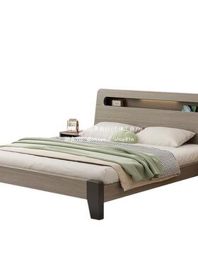 木床经型架实现代简约单人松床双租人床RKA出房用济米宿舍主卧米