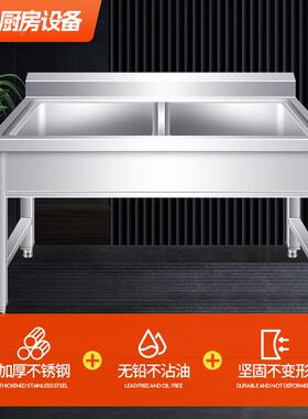 不锈钢水槽学校堂用不钢组装洗手池66123食厨商用酒店房锈洗菜池