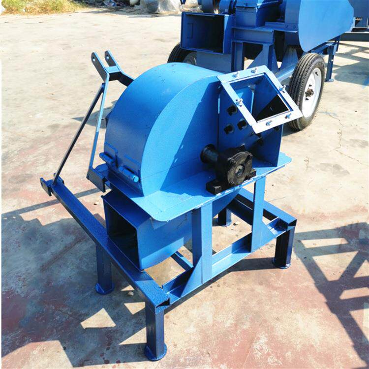 拖拉机带多用碎枝GSQ材树枝果玉米秸秆树木粉碎机卧式机碎树木果