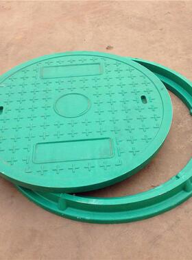 复合树脂圆井盖雨水下园道井水盖窖井盖林04复合树绿井盖制化作