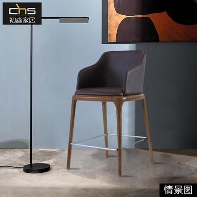HXB20骏a诚不2做木架/GrceBarstool格蕾斯酒吧椅简约实HXB202木皮