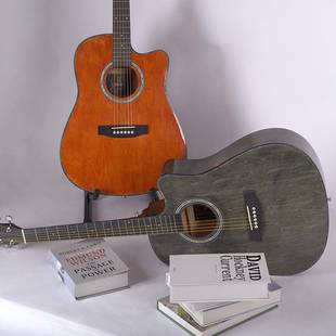 41寸亮他光民谣吉吉他初学者DM 41C易手原声上吉guitar成人乐器椴