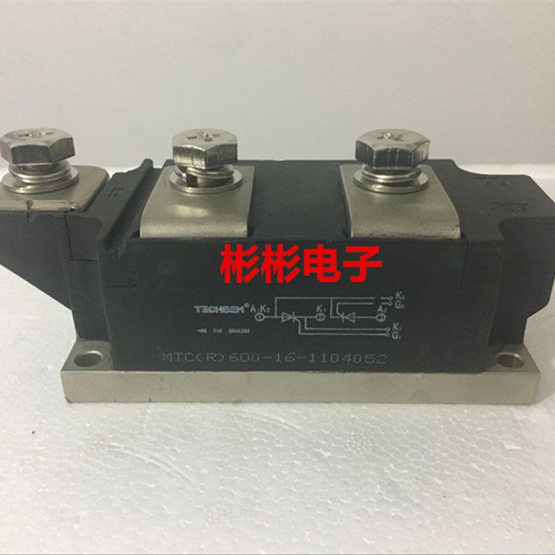 TECHSEM台基拆机正品 MTC600(R)-12/14/16 软启动可控硅模块600A