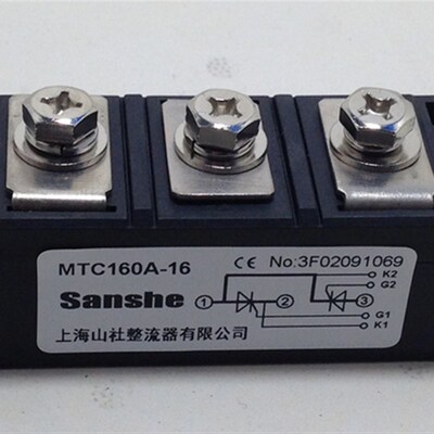 MTC160A1600V MTC160-16晶闸管 软启动可控硅模块MTX160-12-14-16