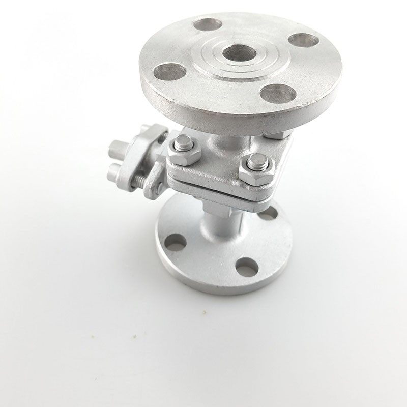 304 316L不锈钢法兰球阀Q41F-16P 国标手动涡轮 中型重型DN20DN65