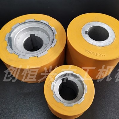 木工圆棒砂光机橡胶轮抛光轮圈木工机械橡胶轮圆棒机胶轮砂光机轮