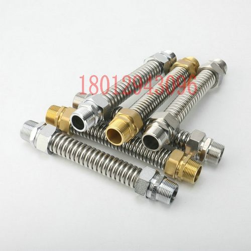 304不锈钢空调波纹管风机盘管中央空调金属连接管进水软管6分DN20