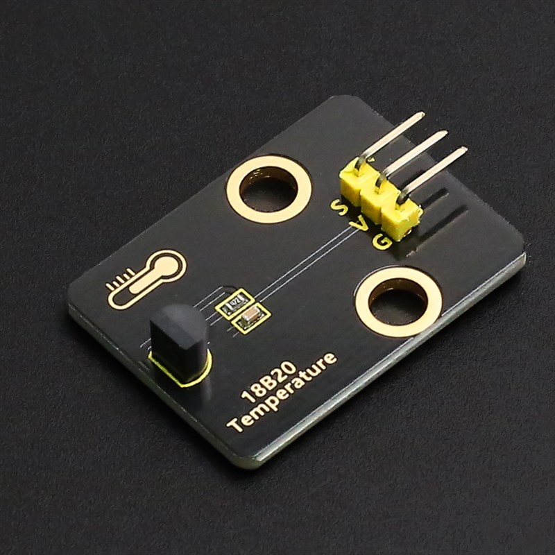 DS18B20测温模块温度传感器模块18B20开发板