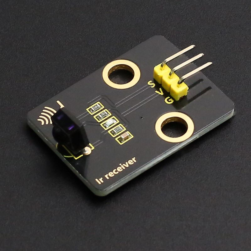 电子积木 数字38KHz红外接收传感器模块红外接收头机器人兼容乐高