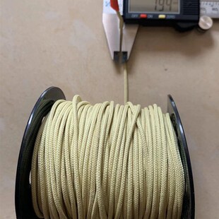 芳纶整条凯夫拉耐磨耐高温辅绳抓结绳圈TENDON 6MM绑带现货