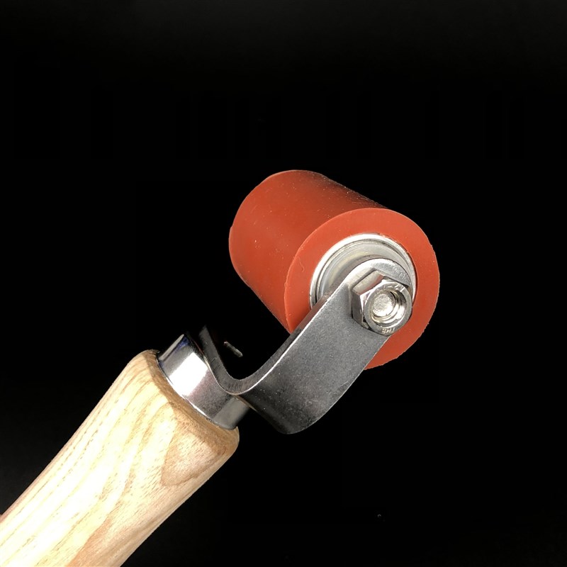 耐高温硅胶压轮PVC防水膜材塑料热风焊枪配件压辊滚轮带轴承