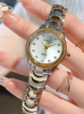 2025新款小众轻奢风高级感女士手表学生精致防水初中生高中石英表