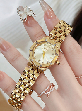 新款小巧精致初高中学生女人士手表简约防水小众轻奢高级感石英表