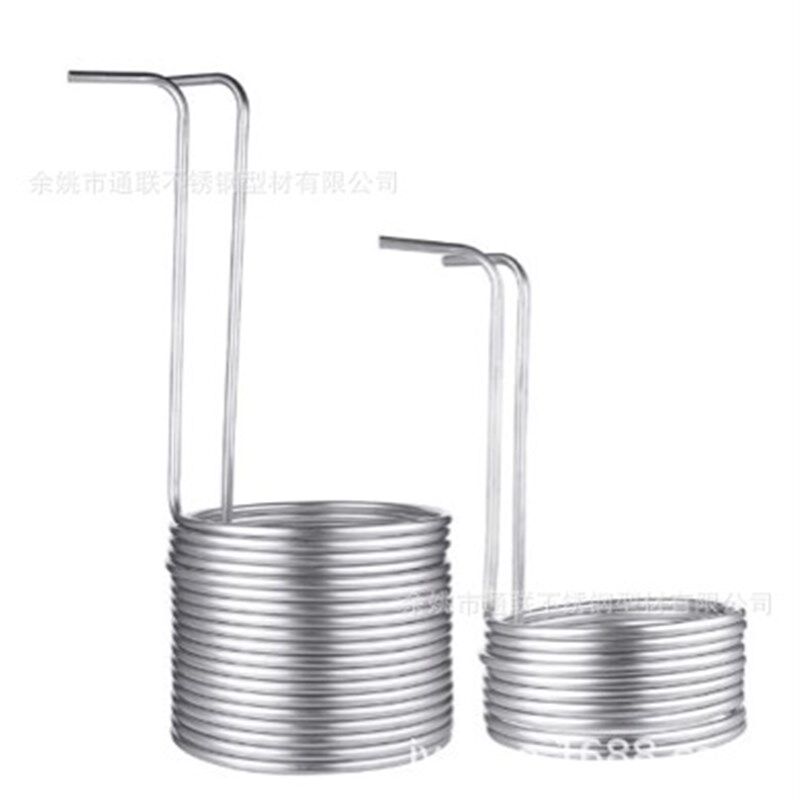 【冷却器】啤酒麦芽汁冷却器 3B04不锈钢盘管成品光亮退火冷却管