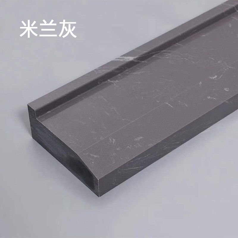 石材下沉式挡水条大理石挡水石干湿隔断K石基人造石淋浴房隔水线