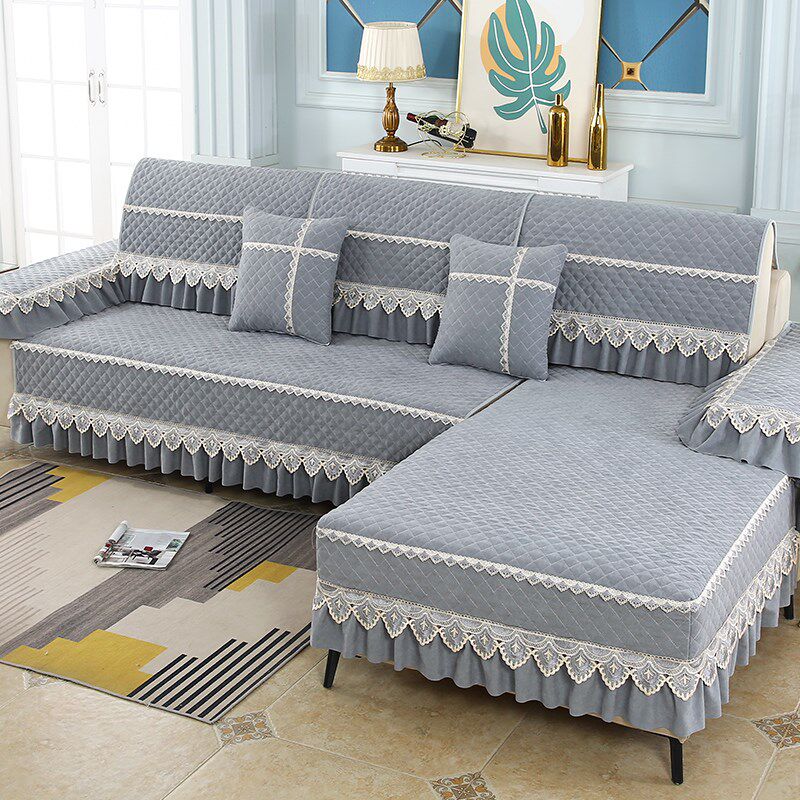 沙发套罩定做四季通用防沙发垫滑定制全包欧式三座一贵妃中式坐垫
