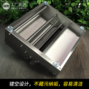 鲜元保鲜膜包装机加厚不t锈钢抗压超市手动商用水果蔬菜打包机
