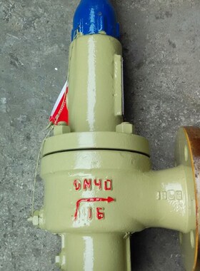 弹簧式铸钢法兰安全阀 A41H/Y/F-16C/25C/40C/64C 全封闭式安全阀